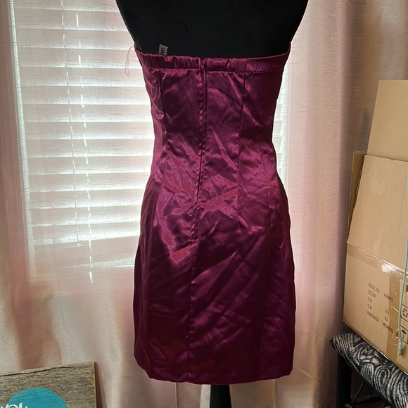 Strapless pink dress - Picture 2 of 2